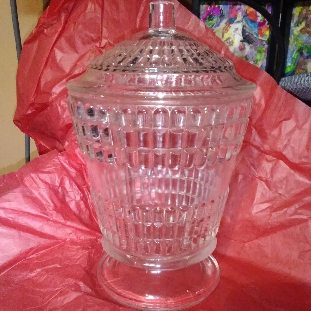 vintage crystal decanter